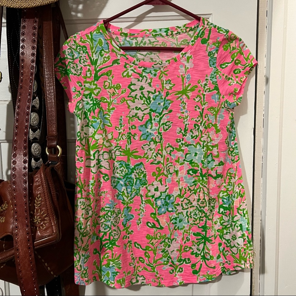 Lilly Pulitzer • Flamingo Pink Southern Charm T